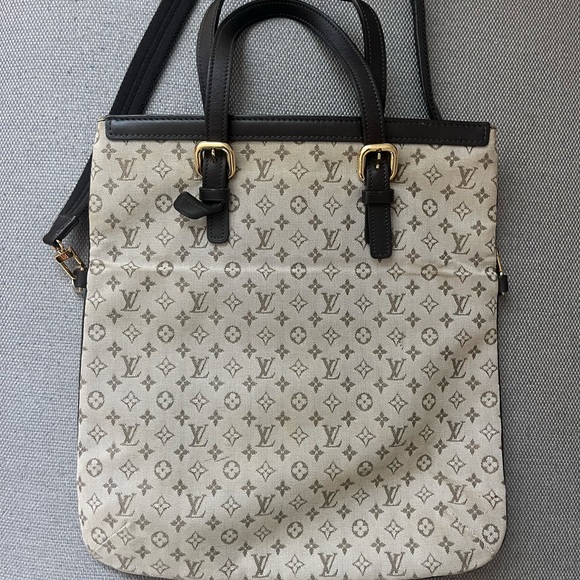 Louis Vuitton Mini Lin Francoise Fold Over Bag - Picture 2 of 6